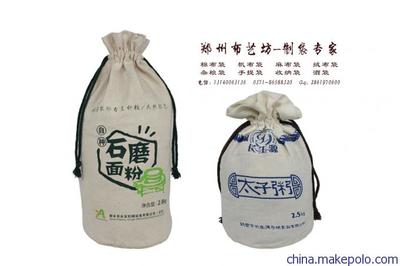 【成都雜糧袋定做大米袋來圖制作面粉袋加工】價(jià)格,廠家,圖片,帆布袋,鄭州布藝坊商貿(mào)-